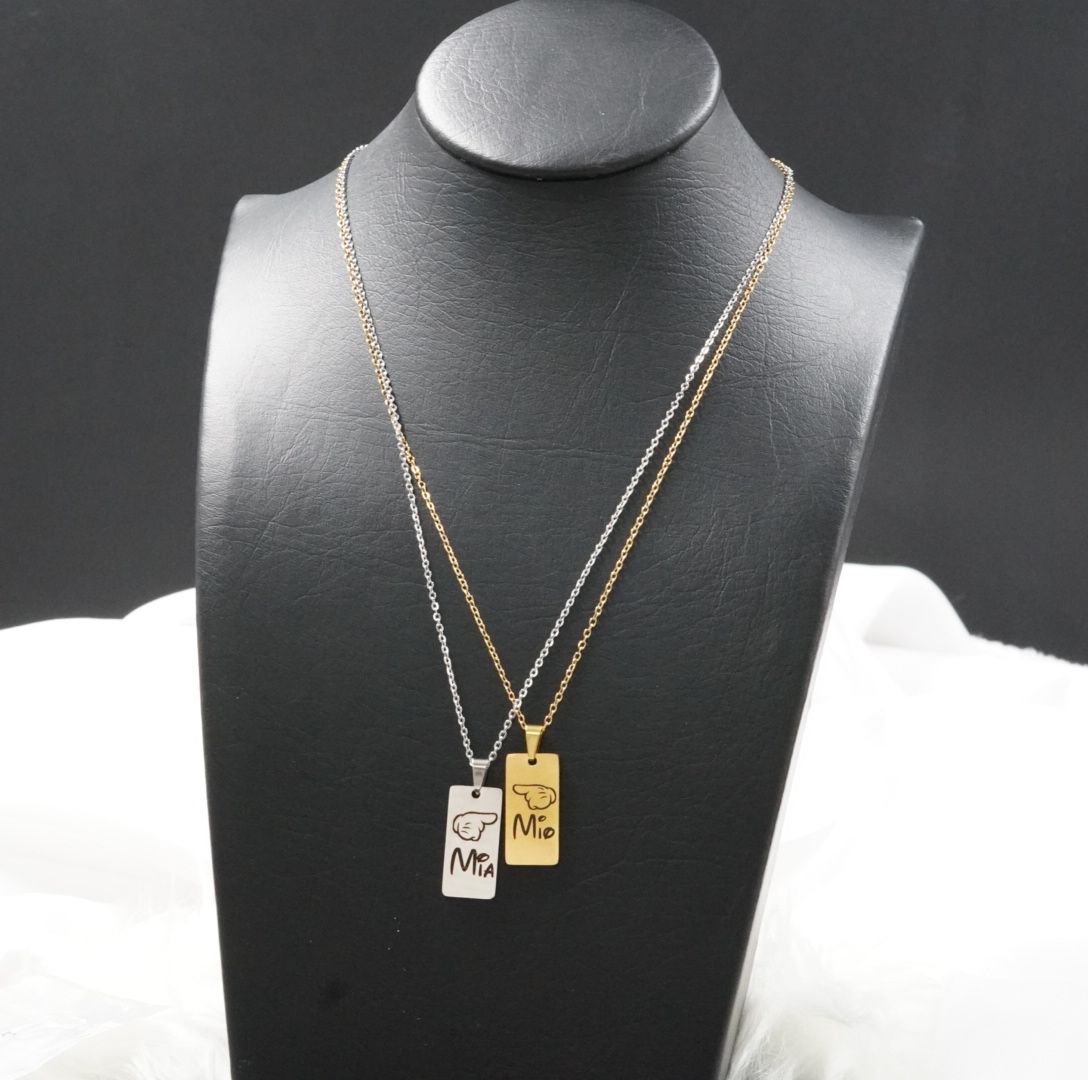 Miniatura 2 de JUEGUITO PAREJA MIO MIA PLACA GRANDE D-P